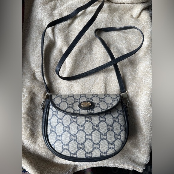 Gucci Beige and Black Women's Bag vintage inner deterioration - Picture 10 of 10